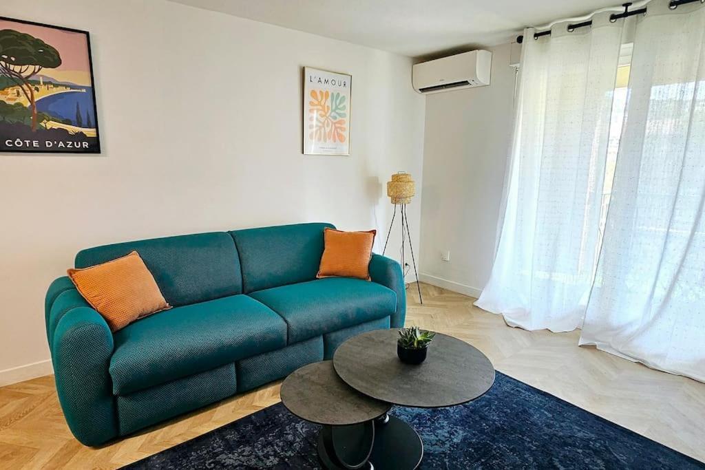 L'elegant 3p, 2ch, 2sdb, Clim, Wifi Gratuit, Parking Prive Appartement *